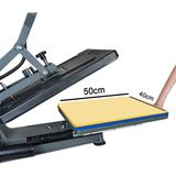 Epson Yarı Otomatik Hidrolik Düz Isı Transfer Baskı Makinesi - 40X50CM