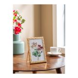 Eq deco Golden Mosaic 10x15 Fotoğraf Çerçevesi Masaüstü Dekoratif Çerçeve