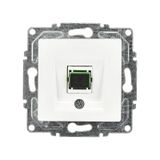 Eqona Radius Neoline Fiber Optik Data Prizi, Beyaz Mekanizma + Tuşkapak