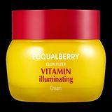 Eqqualberry Vitamin Illuminating Cream Parlatıcı ve Leke Önleyici %5 Niacinamide ve Seramid Kapsüllü Krem
