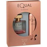 Equal 75 ml Kofre Set EDT ve 150 ml Classic Deodorant