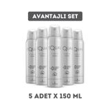 Equal Classic Erkek Sprey Deodorant 5 x 150 ML