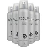 Equal Erkek Deodorant Sprey Klasik Parfüm 150 ml x5 Uzun Süreli Ferahlık