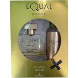 Equal Intense Gift Set For Women Parfüm Seti 75ML + 150ML