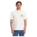 EQYZT08036 EVO ROADS END SS Beyaz Bisiklet Yaka Oversized Baskılı Erkek T-Shirt