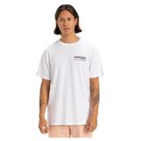 EQYZT08095 PALM SQUARE SS Beyaz Bisiklet Yaka Normal Kalıp Baskılı Erkek T-Shirt