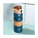 Er 1393-2 Paslanmaz Çelik Sızdırmaz Çift Katmanlı Yalıtımlı Çay Kahve Termosu Lacivert 350 ml - 230 ml
