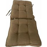 Er-Ge Ticaret Sadece Minder Padişah Sallanan Sandalye Minderi, Tv Koltuğu Minderi, Baba Koltuğu Minderi - Kahve - 55 x 120 cm