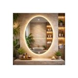 ER-KA DİZAYN ELİPS DOKUNMATİK AYNA Led'li Lavabo & Banyo Aynası *Dokunmatik DİMMER ÖZELLİKLİ*