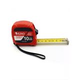 Er10 Şerit Metre Plastik Abs Çift Kilitli 10M X 25Mm Kırmızı T63-1025