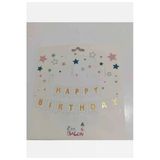 Era Balon Happy Birthday Banner