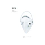 ERA Maske Era 4310 Ffp3 Ventilli Ctipi Sertifikalı N98 Maske 3 Adet