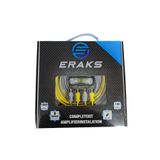 Eraks 8AWG Amfi Kablo Seti Montaj Kablo Seti 1000W 8 Gauge 100A ANL Sigortalı RCA Bağlantılı