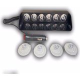 Eraks Araç Içi Vantuzlu Çakar Lamba Kırmızı - Mavi Renk 6 Led 12V