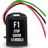 Eraks Car Accesorıes 14 Modlu Canbuslu Stop Çakarı 3.stop Çaktırma F1 Çakar Modülü - Siyah