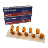 eraks car accesories GENERAL ELECTRİC 5W TURUNCU DİPSİZ PARK AMPULÜ (10LU PAKET)