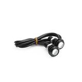 eraks car accesories Kartal Göz & Ayna Altı Led Eagle Eye Civatalı BEYAZ 18mm -2 ADET | ÜCRETSİZ KARGO
