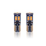 ERAKS CAR ACCESORIES T10 Turuncu Canbuslu Park Ampulü 12 Led - 2'li Takım