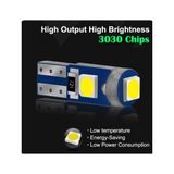 Eraks Car Accesories T5 Gösterge LED Ampulü 10 Adet Beyaz 0,2 W 2G11 Duy Tipi Enerji Tasarruflu Aydınlatma