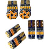 Eraks Car Accesories Turuncu 15 Led T10 Park Ampulü, Plaka, Tavan, Iç Ortam Aydınlatma Dipsiz Led