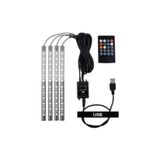Eraks USB Girişli 12 LED Ayak Altı LED Sese ve Müziğe Duyarlı Kumandalı Erg- USB12LED010306