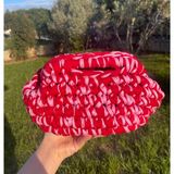 Eranura Mysey Kadın Pembe Kırmızı Clutch Portföy Çanta