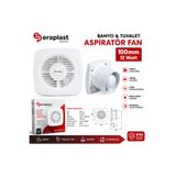 Eraplast Banyo Tuvalet Mutfak Wc Aspiratörü Havalandırma Fanı 100 mm 12 Watt