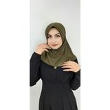 Erasra Class Takmatik Hazır Esarp Hijap Haki