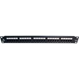 Erat 25 Port Cat 3 Isdn Patch Panel Siyah Dolu