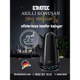 Eratec | Tm-53 | ( YENİ VERSİYON ) Akıllı Konuşan Çay Makinesi (Siyah)