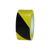 Eratool 48 mm x 20 mt Sarı Siyah Yer Işaretleme Bandı Çift Yönlü Yapıştırıcı Özellikli