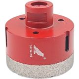 Eratool Fixonic Spars SPA54143 68MM M14 Elmas Mermer Granit Delme Panç - Kırmızı