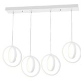 Eray Aydınlatma 1909-4 Beyaz 4 Lü Sıralı Led Avize