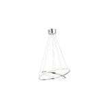 Eray Aydınlatma 2002-2 30 x 40 Krom LED Avize