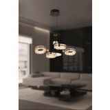 Eray Aydınlatma 5093-4 Sarı Siyah Led Avize