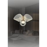Eray Aydınlatma 9051-3 Sarkıt 3 Renk LED Avize - Rose Gold