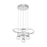 Eray Aydınlatma 9225-40 Krom 4 Toplu Led Avize