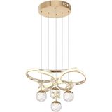Eray Aydınlatma 9225-40 Sr 4 Toplu Gold LED Avize(Beyaz Işık -Sarı Işık - Gün Işığı)