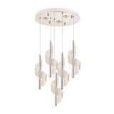 Eray Aydınlatma P7077-4+1 5'li Krom Sarkıt Led Avize