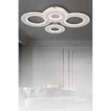 Eray Aydınlatma T001-4 Krom Kumandalı LED Avize