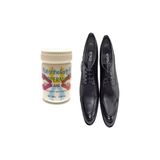 Eray Klasik Erkek Kundura Ayakkabı ve Foot Care Cream 50ML Ayak Bakım Kremi Nane Ferahlığı ve Kokusu - Siyah