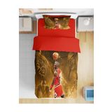 Erays Home Basketbol Michael Jardan 3d Dijital Baskılı Tek Kişilik Genç Erkek Çocuk Nevresim Takımı