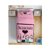 Erays Home Black Pink 3d Tek Kişilik Genç Kız Nevresim Takımı