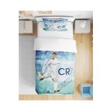 Erays Home Cristiano Ronaldo 3d Tek Kişilik Çarşafsız Genç Çocuk Erkek Nevresim Takımı