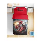 Erays Home Deadpool 3d Dijital Baskılı Tek Kişilik Genç Erkek Çocuk Nevresim Takımı