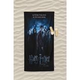 Erays Home Erayshome Harry Potter Desenli Baskılı Plaj Havlusu - Siyah - 70 x 150 cm
