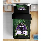 Erays Home Erayshome Joker Çarşafsız 3D Tek Kişilik Nevresim Takımı - Siyah - 160 x 220 cm