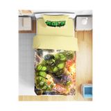 Erays Home Hulk Yeşil Dev 3d Dijital Baskılı Tek Kişilik Erkek Çocuk Nevresim Takımı Genç Nevresim Takımı