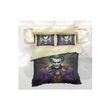 Erays Home Joker 3D Dijital Baskılı Çift Kişilik Nevresim Takımı Yetişkin Genç Nevresim Takımı The Joker