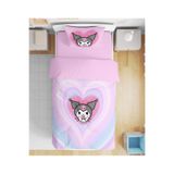 Erays Home Kuromi Desenli 3D Dijital Baskılı Tek Kişilik Kız Çocuk Nevresim Takımı